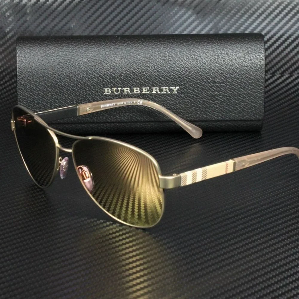Burberry Rose Gold 59mm Women's Sunglasses - Picture 1 of 3